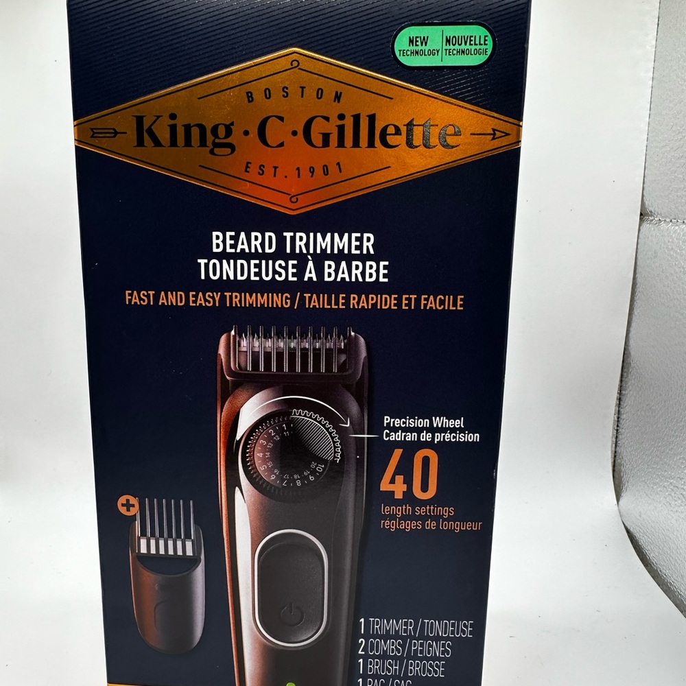 Beard Trimmer - Black and Silver